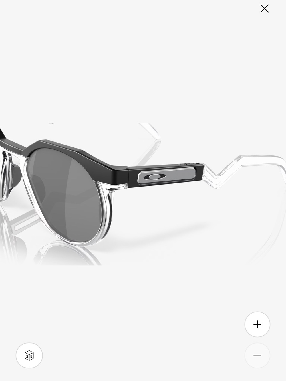 Oakley HSTN Black/Clear Polarized Sunglasses - Picture 4 of 11